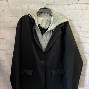 Liverpool Blazer with detachable sweatshirt hood